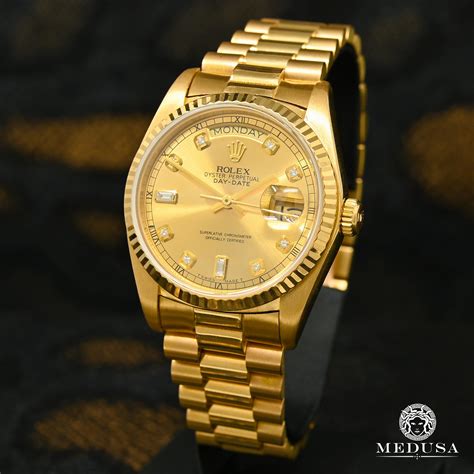 montre rolex homme or